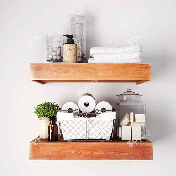 Modern Decor Set 3D model image 1