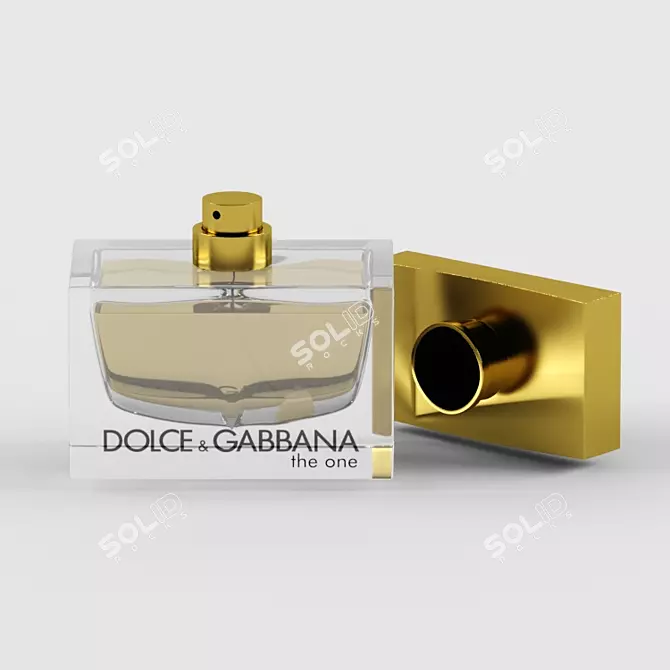 Luxury Seduction: Dolce & Gabbana The One EDP 3D model image 1