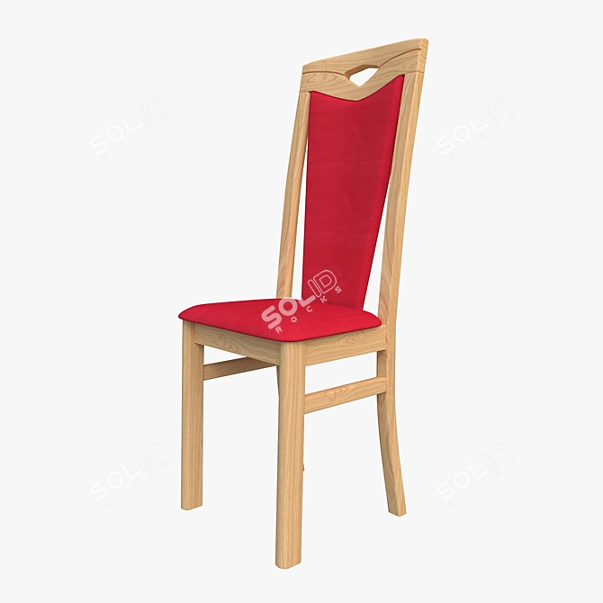 Minimalist Pisa Chair: Modern Design 3D model image 1