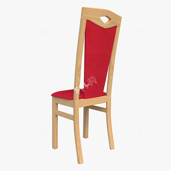 Minimalist Pisa Chair: Modern Design 3D model image 2