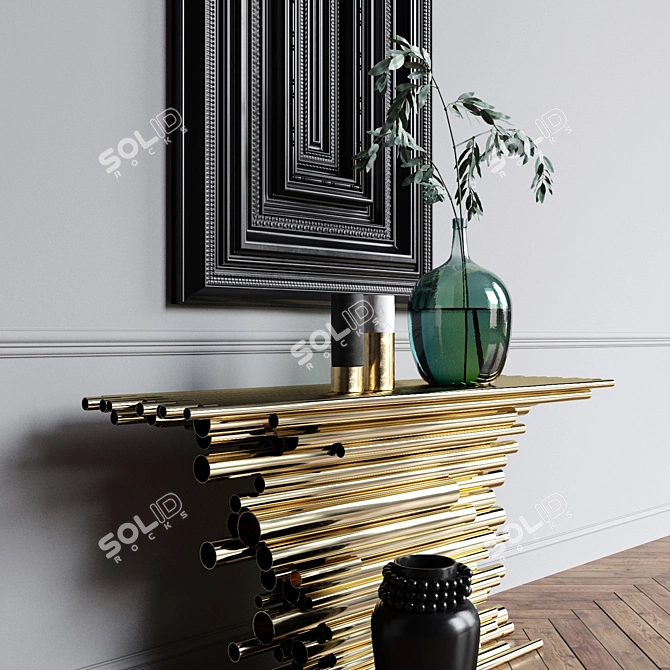 Inspired Decor Console Set 3D model image 2