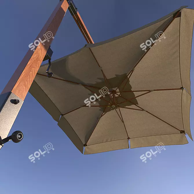 Riviera Sunshade: Realistic 3D Model 3D model image 2