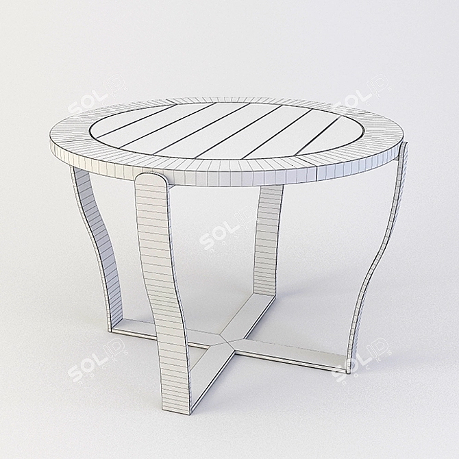 Shell Coffee Table: Atmosphera Creative Lad 3D model image 3
