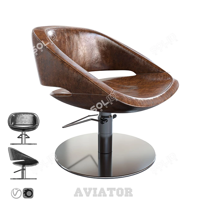 Sleek Aviator: High-Quality 3D Model 3D model image 1