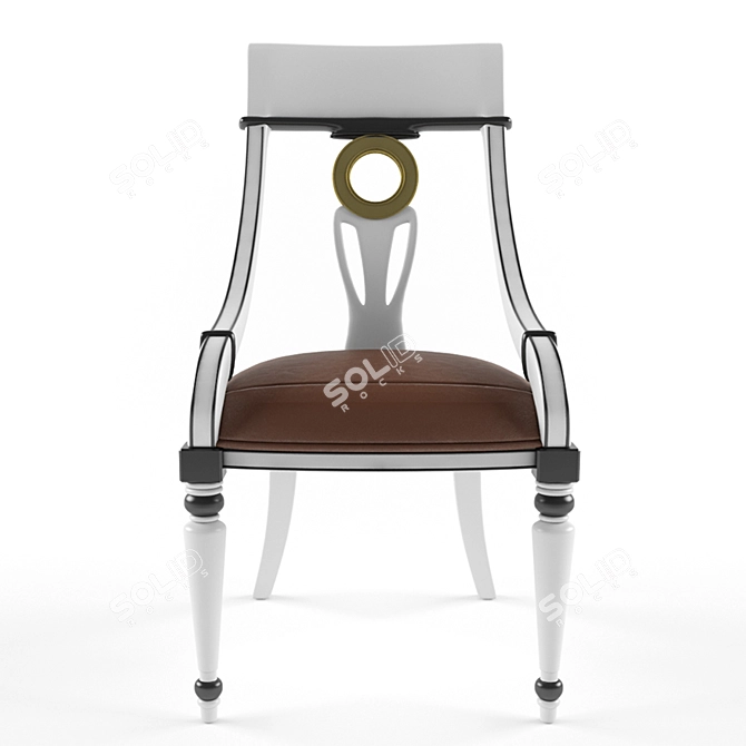 Vintage Elegance: Classic Chair 3D model image 2