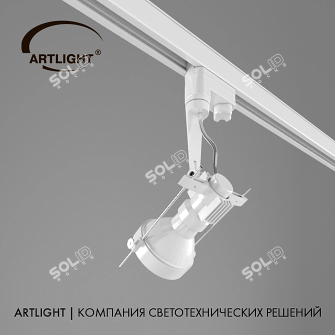 Versatile ARTLIGHT ART_3252 Spotlight 3D model image 3