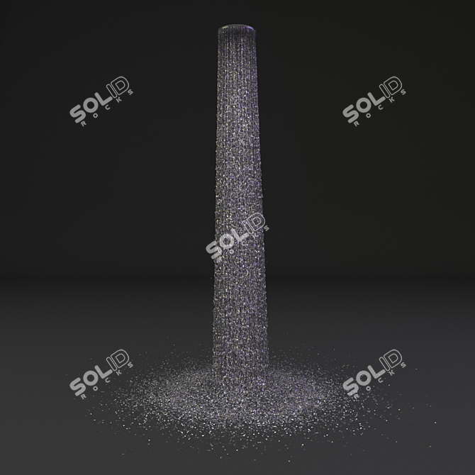 Refreshing Rain Shower Experience 3D model image 1