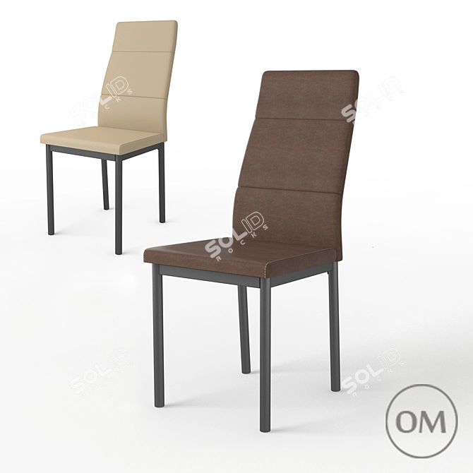 Slayp Chair: Modern Comfort and Style 3D model image 1