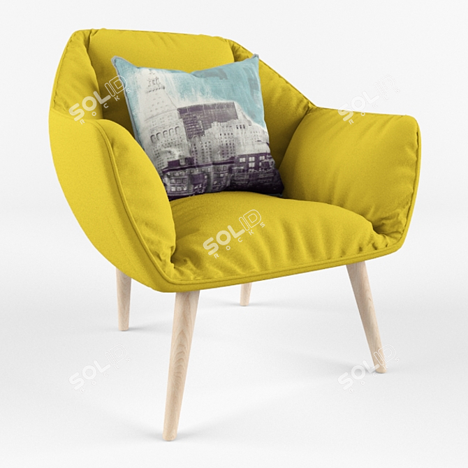 Sunny Loft Chair 3D model image 1