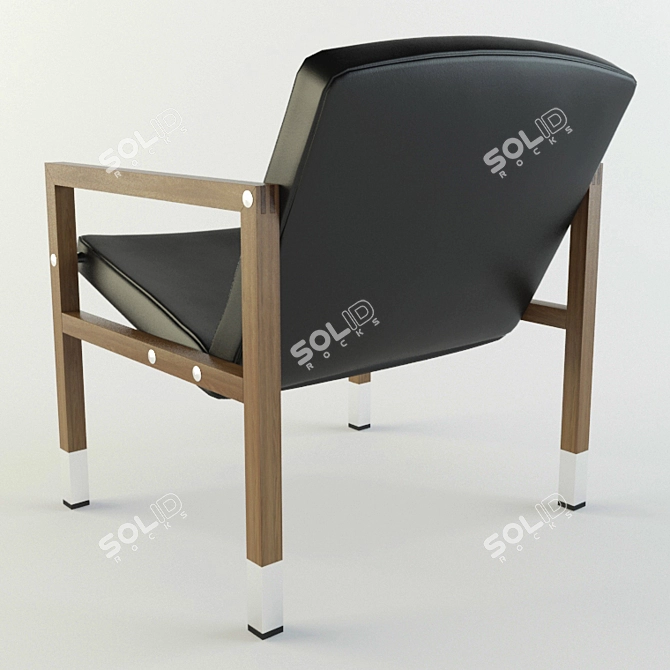ERА Simona - Designer Armchair 3D model image 2