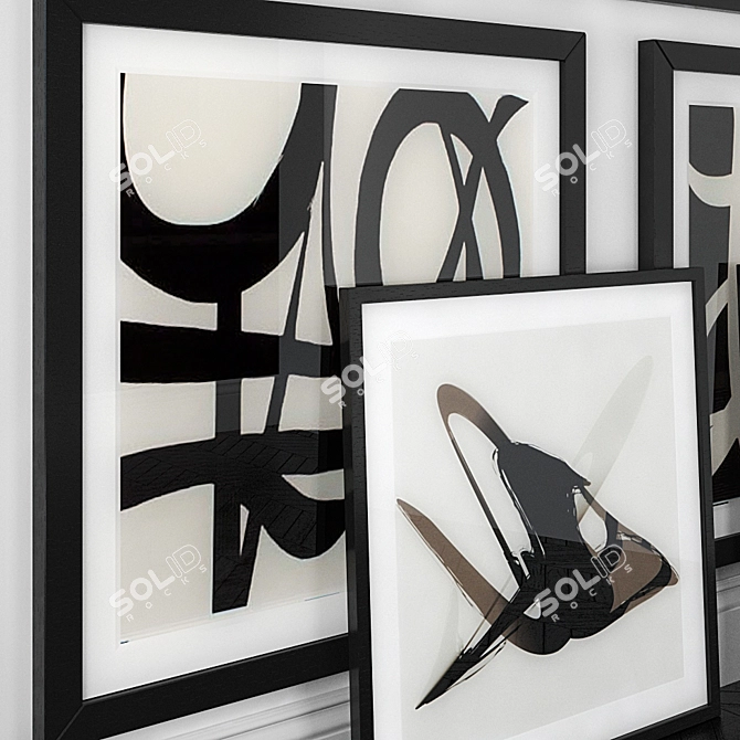 Eichholtz Posters: Elegant Art Prints 3D model image 2