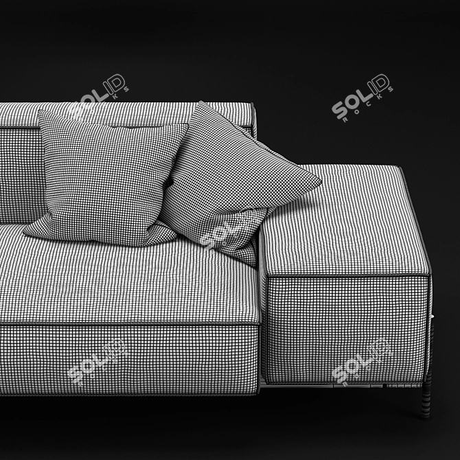 Luxurious De Sede DS-21 Sofa 3D model image 2