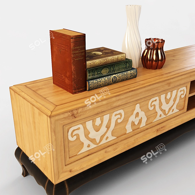 AM Classic TV Stand 3D model image 2