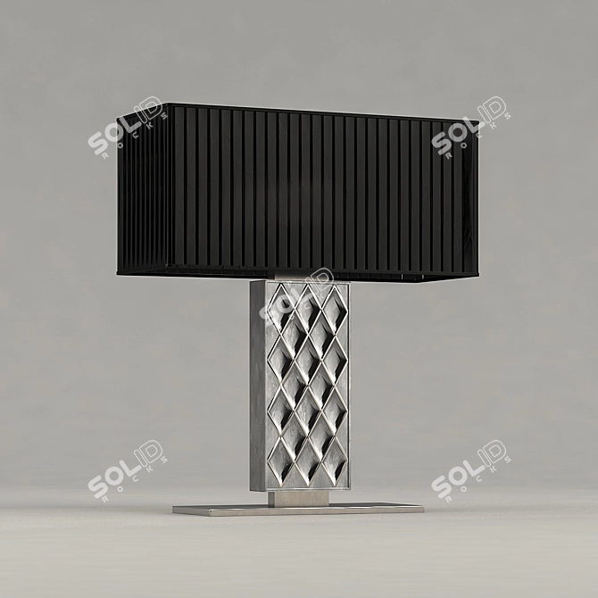 Modern Minimalist Table Lamp 3D model image 1