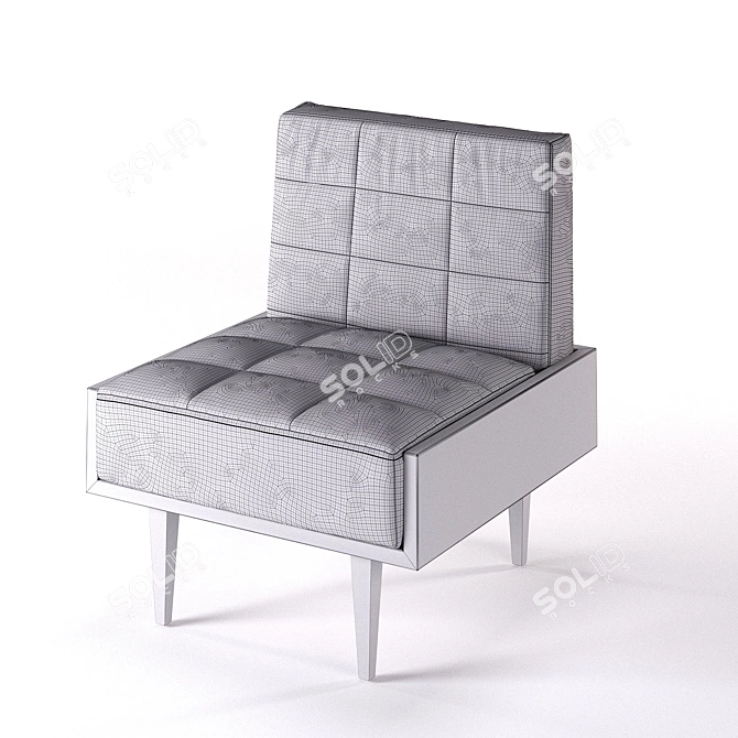 Modern Armchair from Archpole Studio 3D model image 2