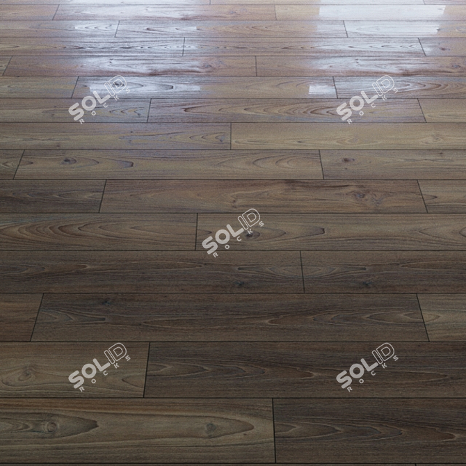 Asian Oak 2012 - Elegant Wood Design 3D model image 1