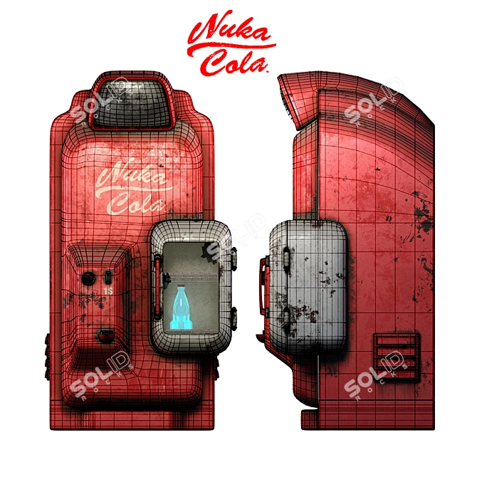 Nuka-Cola: The Fallout-inspired Soda 3D model image 3