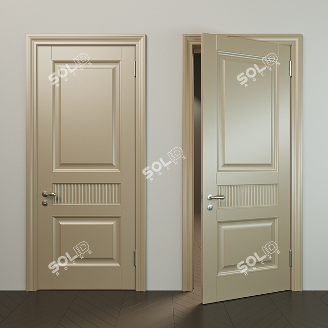 Title: 910mm Door for Your Proem 3D model image 1