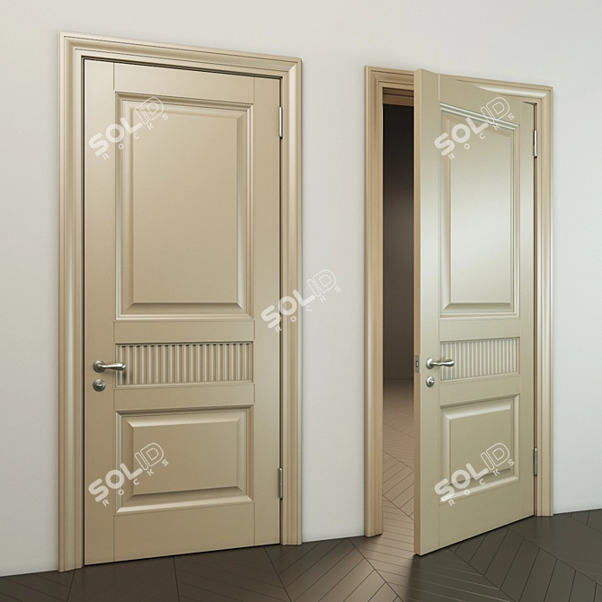 Title: 910mm Door for Your Proem 3D model image 2