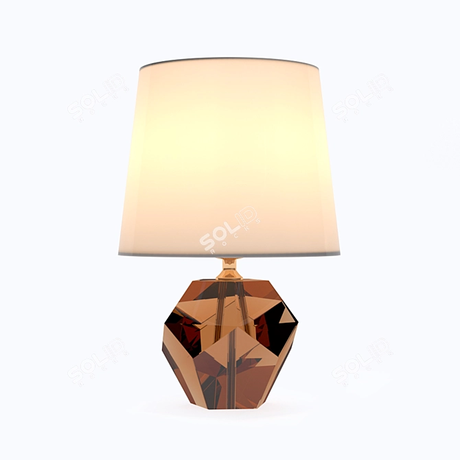 Garda Decor Table Lamp: Elegant American Sophistication 3D model image 1