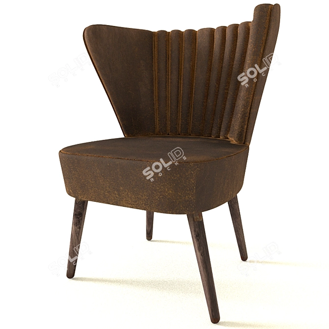 Antique Classic Style Chair 3D model image 1