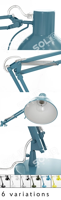 Sleek Boconcept Work Lamp 3D model image 2