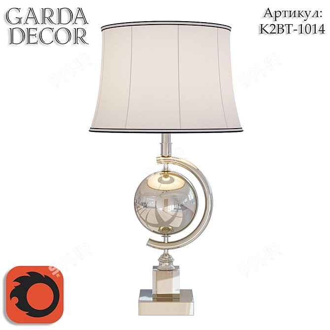 Garda Decor Table Lamp 3D model image 1