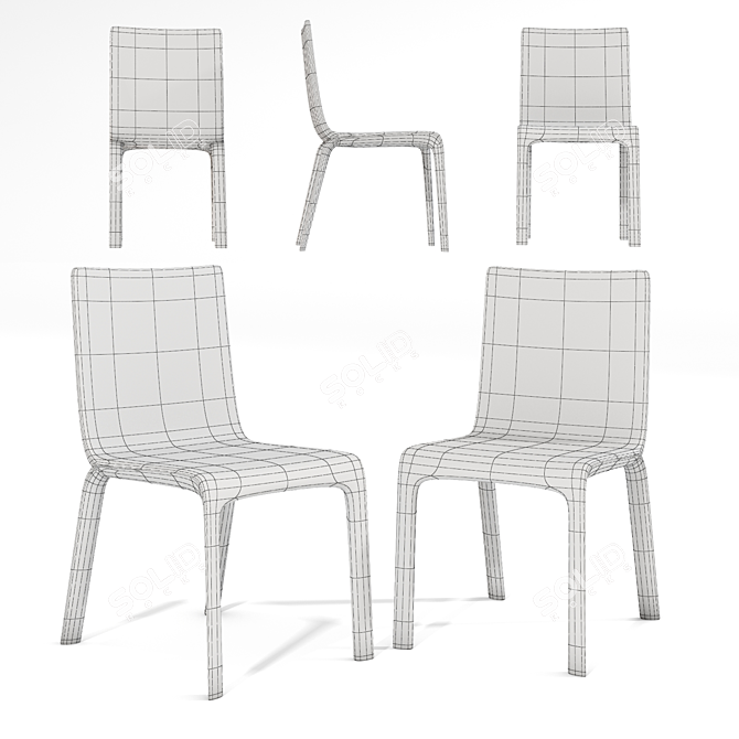 Sleek and Stylish Bonaldo Sicla 3D model image 2