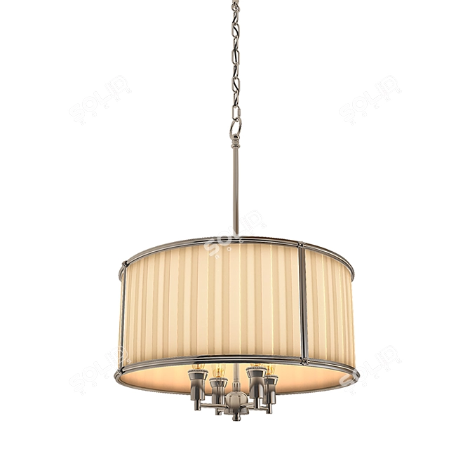 Elegant Hammond Chandelier 3D model image 1