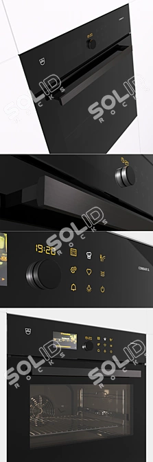 V-ZUG BCSL60g: Swiss-Made Built-In Oven 3D model image 2