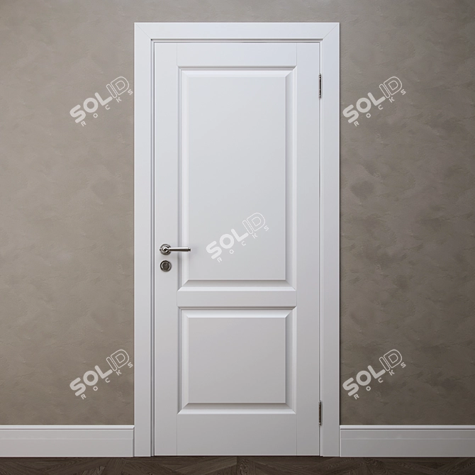 Volhovets Interio NS 1221 YASB Door 3D model image 1