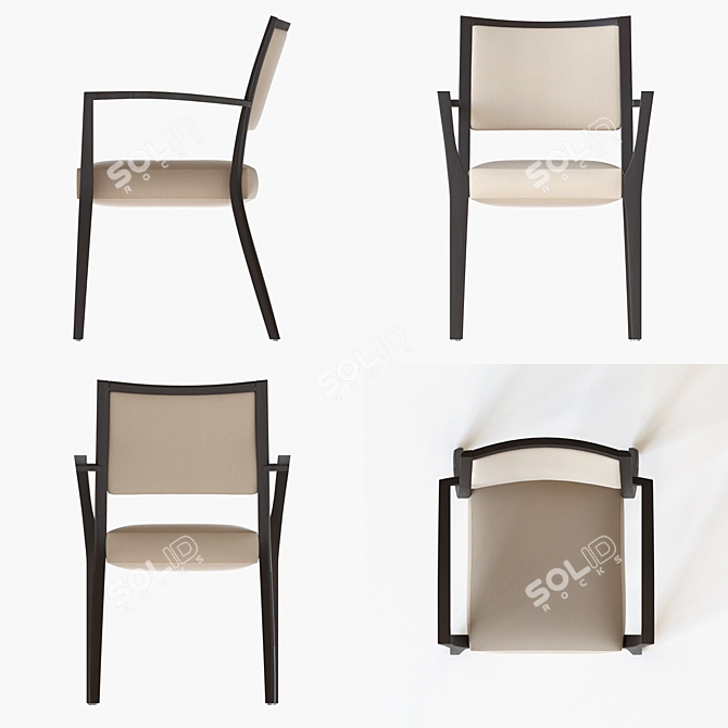 Modern Comfort Seating 3D model image 2