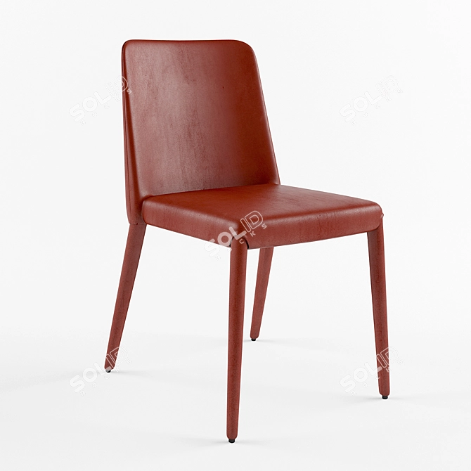 Elevate Comfort with Airnova Lia Chair 3D model image 1