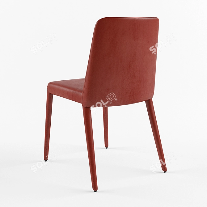 Elevate Comfort with Airnova Lia Chair 3D model image 2