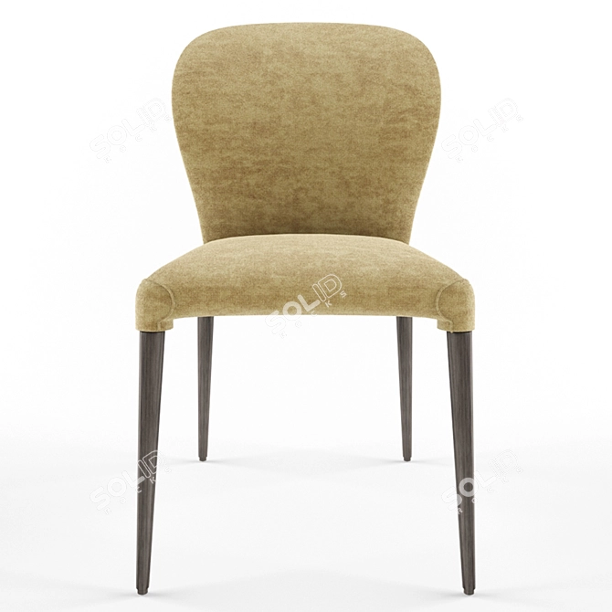 Elegant Astrid Chair by Porada 3D model image 3