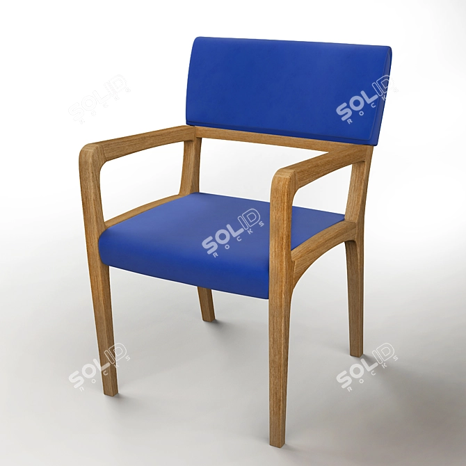 Sophisticated Anna Armchair, Jadar Almeida 3D model image 3