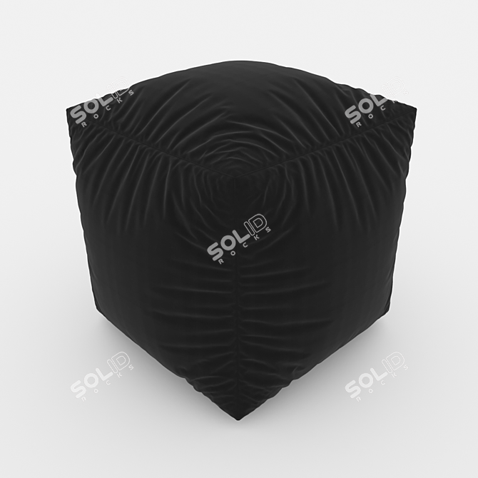 Sleek Pouf Part 3 3D model image 3
