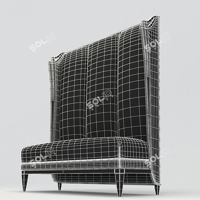 Elegant Christopher Guy Sofa: 60-0220 3D model image 3