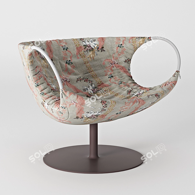 Elegant Smock Chair by Moroso 3D model image 2