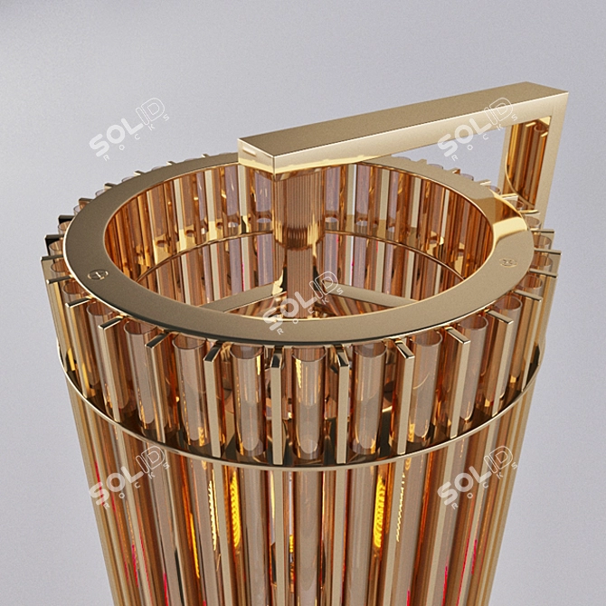 Elegant Pimlico Table Lamp 3D model image 2