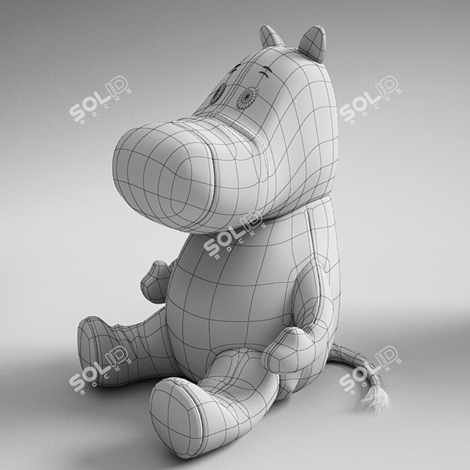 Moomintroll and Snork Adventure Set 3D model image 3
