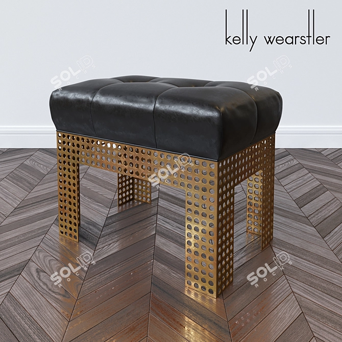 Kelly Wearstler Precision Bench 3D model image 1