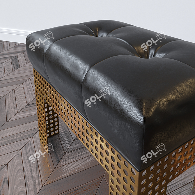 Kelly Wearstler Precision Bench 3D model image 2
