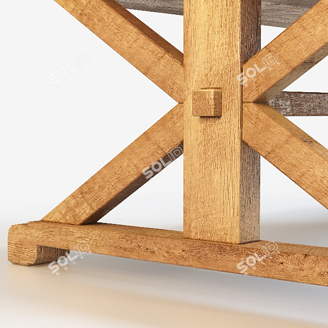 Eichholtz Table - Modern Design, 140x240cm 3D model image 2