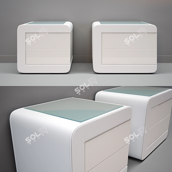 Ancona Arizona Chest: Stylish and Spacious 3D model image 2