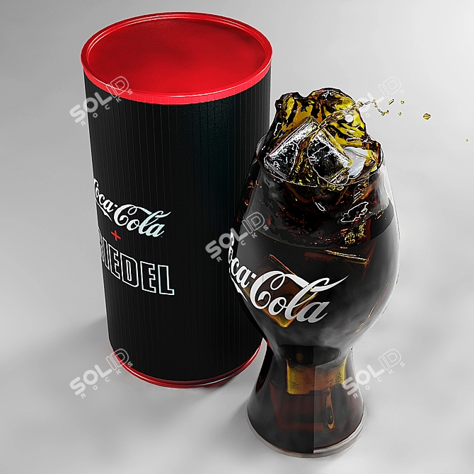 Coca-Cola x Riedel Glass: Flavor Upgrade 3D model image 2