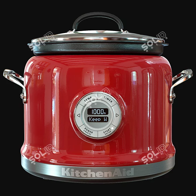 KitchenAid Multivarka: Stylish Aristocratic Design 3D model image 1