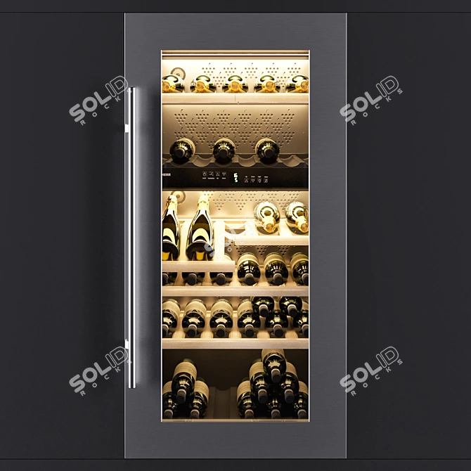 Luxury Wine Cabinet Liebherr WTEES 2053 3D model image 2