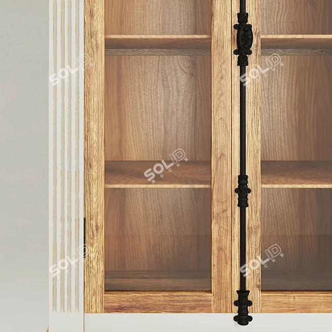 Spacious Full House Wardrobe 3D model image 2