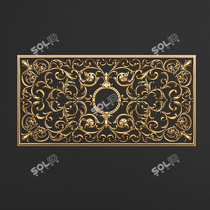 Radiator Grille 3D model image 1